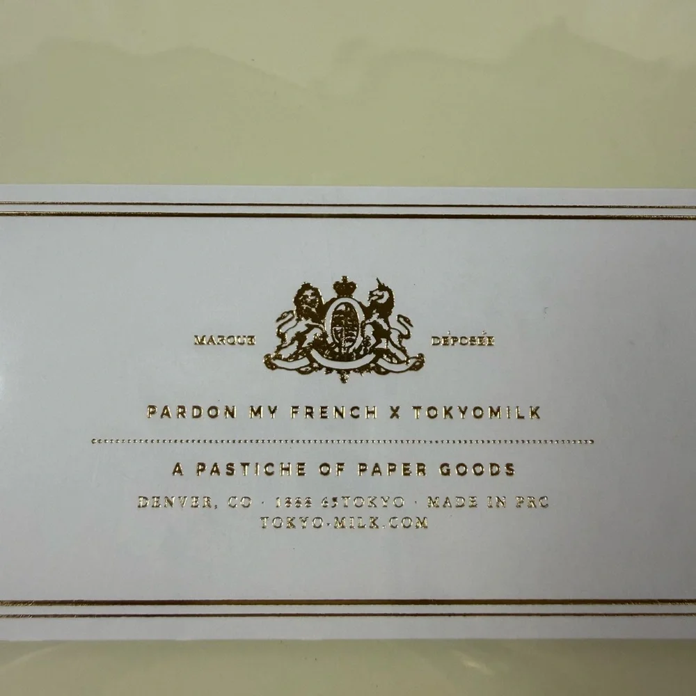 Tokyomilk x Pardon My French Butterfly Notebook Journal Lay Flat New